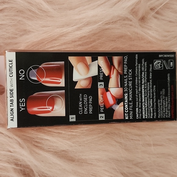 Brand New KISS IMPRESS X REBECCA MINOFF False Nails-M - Picture 2 of 5